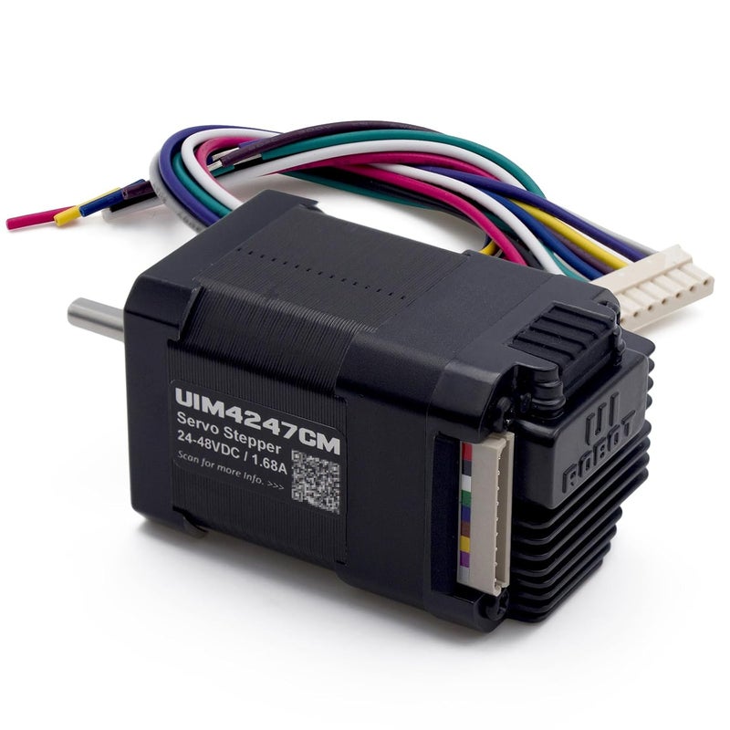 UIROBOT NEMA 17 Integrated Servo Stepper Motor with Built-in Encoder,Closed-Loop Servo Motion Controller and Driver,CAN Bus Interface,High Speed 3000RPM,Max0.43Nm, 1.7A,24-48VDC (UIM4247CM) - Image 3